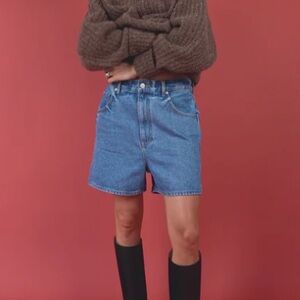 James street relaxed denim shorts